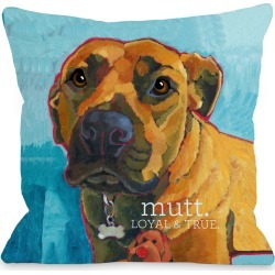 One Bella Casa Mutt Pillow