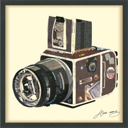 Empire Art Direct SLR Camera Framed Artwork by Alex Zeng