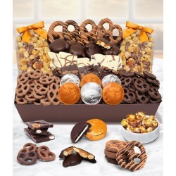Chocolate Covered Company Fall Belgian Chocolate Snack Tray