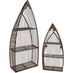 Imax Worldwide Home Set of 2 Nesting Boat Shelves