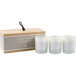 Lovely Beach Scented Candle Set of 3
