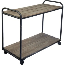 VIP International Metal/Wood Rack
