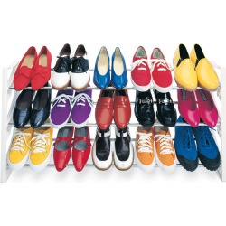 Lynk 15-Pair Convertible Shoe Rack