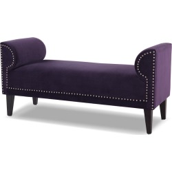 Jennifer Taylor Paloma Roll Arm Upholstered Bench