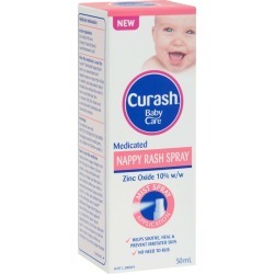 Curash Nappy Rash Spray 50ml