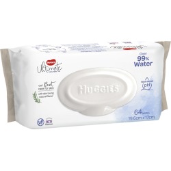 Huggies Baby Wipes - Over 99% Water - 64 Pack