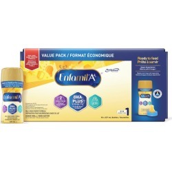 Enfamil Enfamil A+ Baby Formula Ready to Feed-Nipple Ready Bottles 18 pack 237.0 CS