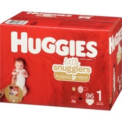 Huggies Little Snugglers Diapers, Size 1 96.0 Count
