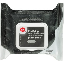 Purifying Facial Cleansing Wipes, with Charcoal Purifying Facial Cleansing Wipes, with Charcoal