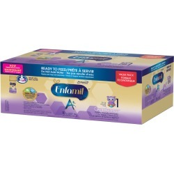 Enfamil Enfamil A+ Gentlease Baby Formula Ready to Feed- Nipple-Ready Bottles 18 pack 237.0 CS