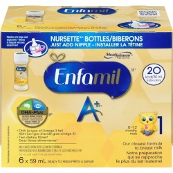 Is baby formula gluten free which formula should I get for my baby 54 Enfamil Enfamil A+ Baby Formula Ready to Feed Nursette Bottles 6 pack 59.0 ML
