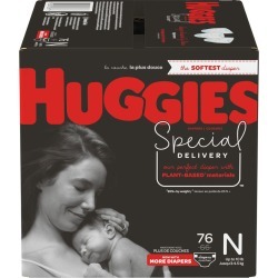 Huggies Huggies Special Delivery Hypoallergenic Baby Diapers, Size Newborn, 76 Ct 76.0 Count