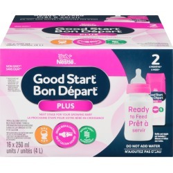 Nestle Good Start GOOD START PLUS 2 Baby Formula, Ready-to-Feed 4.0 L