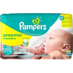 Pampers Pampers Swaddlers Preemie Diapers Size P-1 27 count 1.0 ea