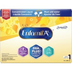 Enfamil Enfamil A+ Baby Formula Concentrated Liquid Cans 12 Pack 385.0 PK