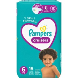 Pampers Pampers Cruisers Diapers Size 6 16 Count 1.0 ea