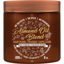 Almond Oil Blend Hair Mask for Dry Damaged Hair and Added Moisture