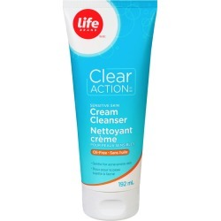 Clear Action Sensitive Skin Cream Cleanser