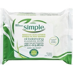 Simple Kind to Skin Oil Balancing Wipes