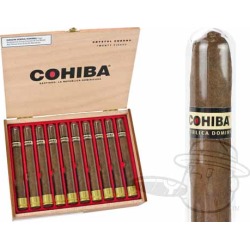 Cohiba Red Dot Crystal Corona - 5 12 x 42-Box of 20