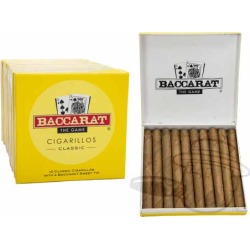 Baccarat Cigarillos - Natural - 3 1/2 x 20-Small Packs: 100 Cigarillos