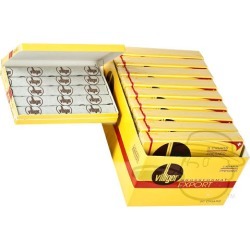 Villiger Export Natural Packs - 4 x 37-Small Packs: 50 Cigarillos