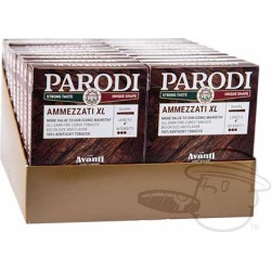 Parodi Economy Ammezzati Xl Cello - 4 x 34-Small Packs: 100 Cigarillos