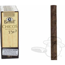 Villiger Braniff No. 3 Packs - 4 5/8 x 21-Small Packs: 50 Cigarillos