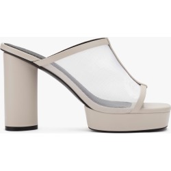 Mercedes Castillo Marla Platform Sandal in Linen | Silk/Leather found on Bargain Bro from Olivela for USD $368.60