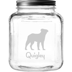 Personalized Dog Breed Treat Jar