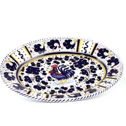 Orvieto Blue Rooster: Large Oval Platter found on Bargain Bro from Verishop Inc for USD $188.48
