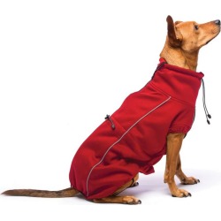 Dog Gone Smart Olympia Softshell Dog Coat (Red) (18in) (18in)