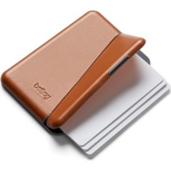 Bellroy Mod Wallet Slim Leather 3-Card Holder For Phone Case Terracotta