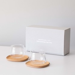 Blue Bottle Coffee x Kinto — Cafe Cup & Saucer for Two