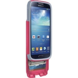 OtterBox Commuter Series Wallet Case for Samsung Galaxy S4 - Retail Packaging - Pink/Gray (Discontinued by Manufacturer)