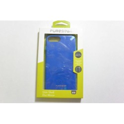 New in Box OEM PureGear Slim Shell Pacific Blue Case For iPhone 8 Plus/7 Plus