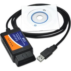 OBDII scanner ELM 327 car diagnostic interface scan tool ELM327 USB supports all OBD-II protocols