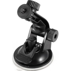 Global BargainsBlack Suction Cup Stand Bracket Car Windshield Dashboard Camera Mount