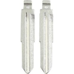 Uncut Emergency Remote Key Blank Blade Replacement for Chevrolet Epica 2pcs
