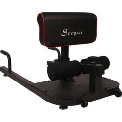 Multifunctional Adjustable Squat Machine Deep Sissy Leg Exercise Home Gym Black