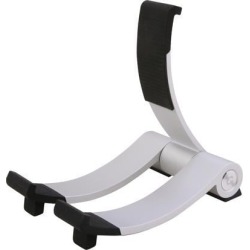 Cooler Master Wave Stand - Apple iPad 4, iPad Mini Stand for Desk, Kitchen - Silver WAVE STAND