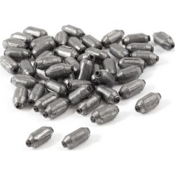 1/16 oz Oval Split Shot Fishing Sinker Lead Weight 49 Pcs