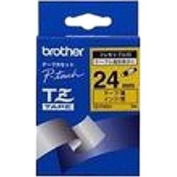 Kyocera TZFX651 1' (24mm) Black on Yellow Industrial Tape