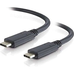 C2G 28848 USB-C 3.1 (Gen 2) Thunderbolt 3 Cable, Tablet, Chromebook Pixel, Samsung Galaxy TabPro S, LG G6, Macbook (3.28 Feet, 1 Meter)