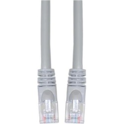 Offex Cat5e Ethernet Crossover Cable Snagless/Molded Boot 25 foot - Gray