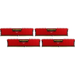 CORSAIR Vengeance LPX 16GB (4 x 4GB) 288-Pin DDR4 SDRAM DDR4 3000 (PC4 24000) Memory Kit Model CMK16GX4M4B3000C15R