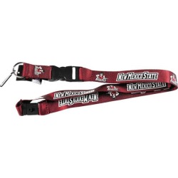 New Mexico State AGGIES Clip Lanyard Keychain Id Ticket Holder