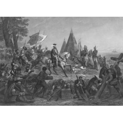 Posterazzi SAL995103202 De Sotos Discovery of the Mississippi Artist Unknown Engraving Poster Print - 18 x 24 in.