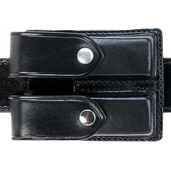 Aker Leather - 510 Double Mag Case (Glock/HK 9/40) (BP) H Snaps