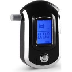 Hot Selling AT6000 Digital Breath Alcohol Tester Alcohol Meter Breathalyzer LCD Display